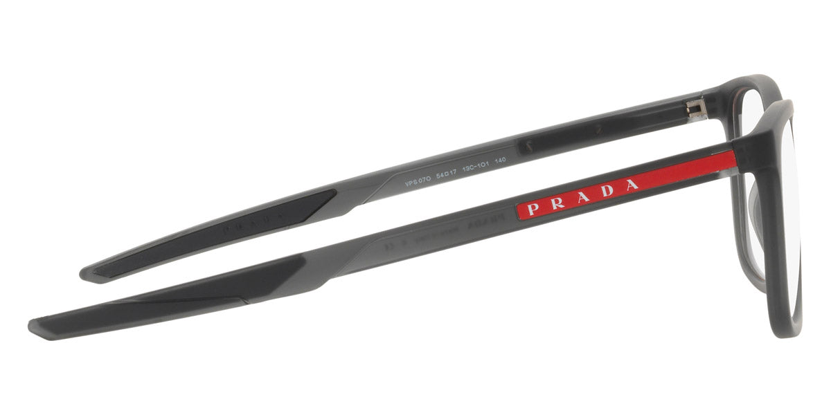 PRADA LINEA ROSSA EYEGLASSES - PS 07OV 13C1O1 56 - Transparent Black