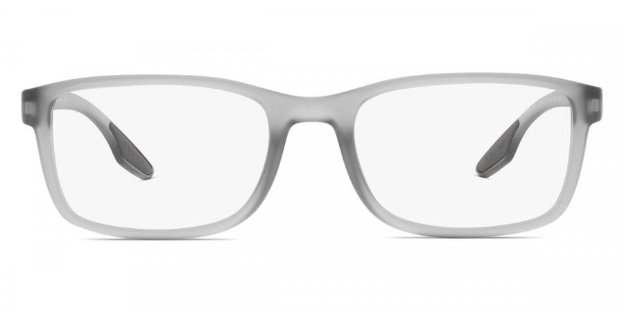PRADA LINEA ROSSA EYEGLASSES - PS 09OV 14C1O1 55 - Gray Transparent