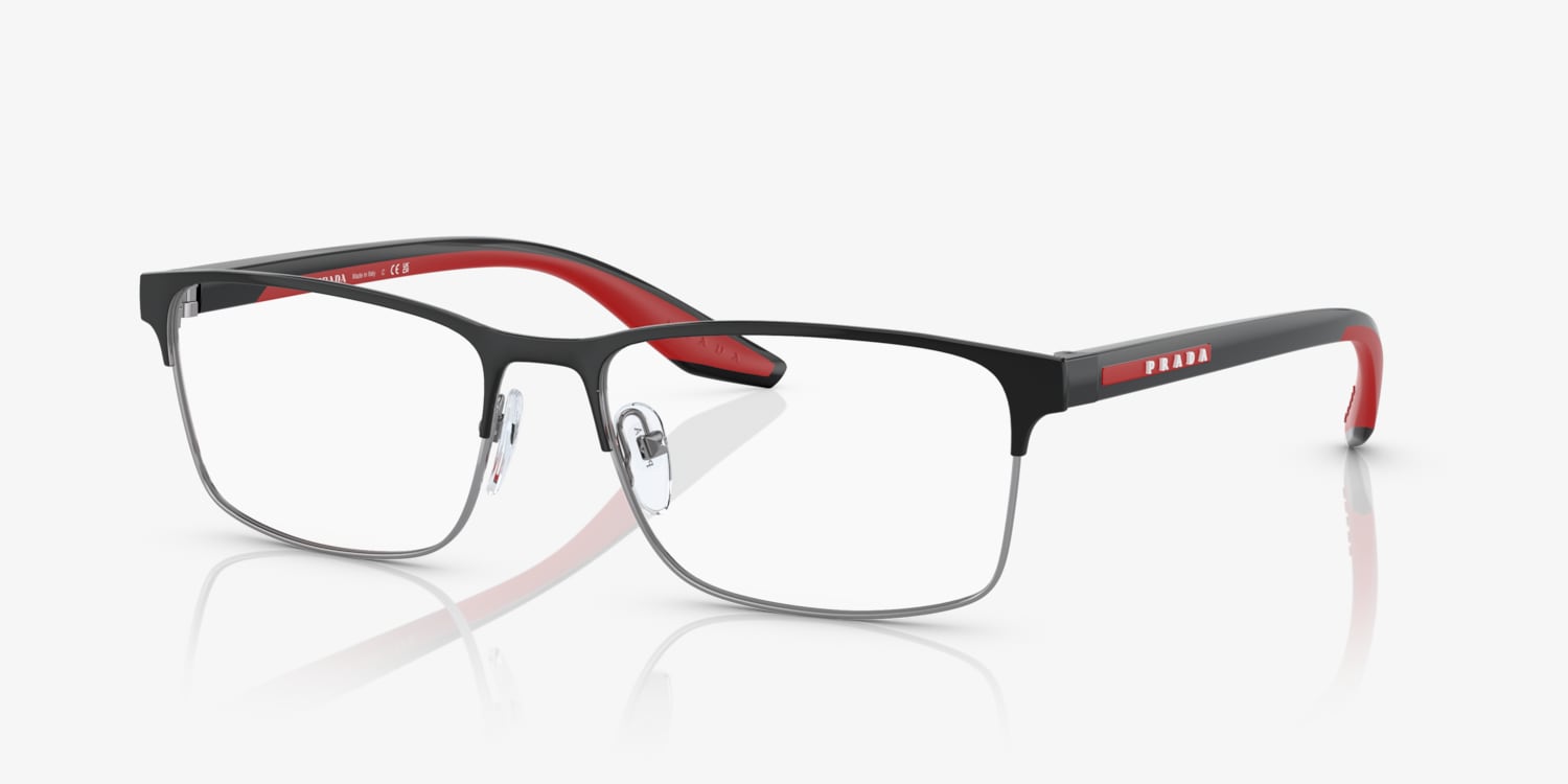 PRADA LINEA ROSSA EYEGLASSES - PS 50PV YDC1O1 55