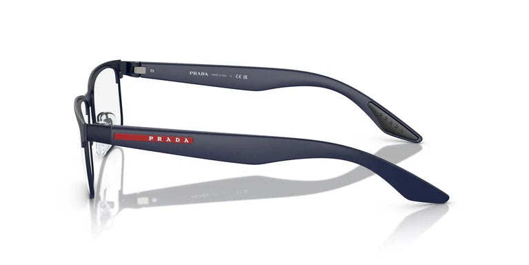 PRADA LINEA ROSSA EYEGLASSES - PS 51PV UR71O1 54 - Blue Rubber