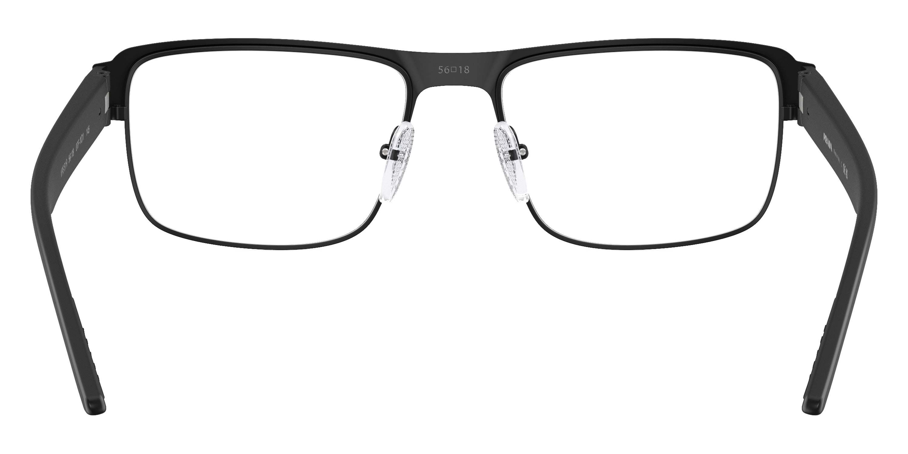 PRADA LINEA ROSSA EYEGLASSES - PS 51RV 07F1O1 54 - Matte Black