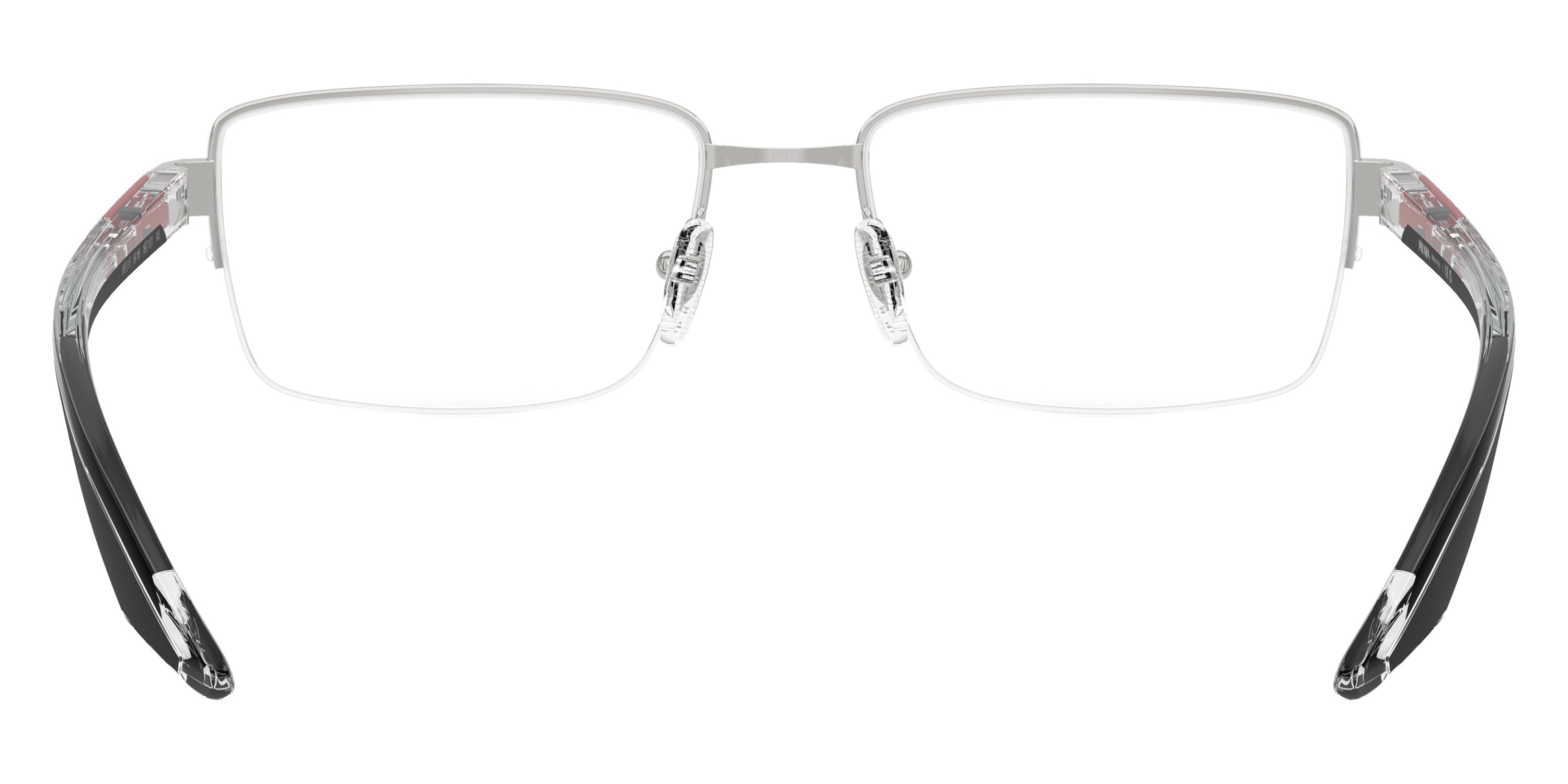PRADA LINEA ROSSA EYEGLASSES - PS 51SV 1BC1O1 56 - Silver