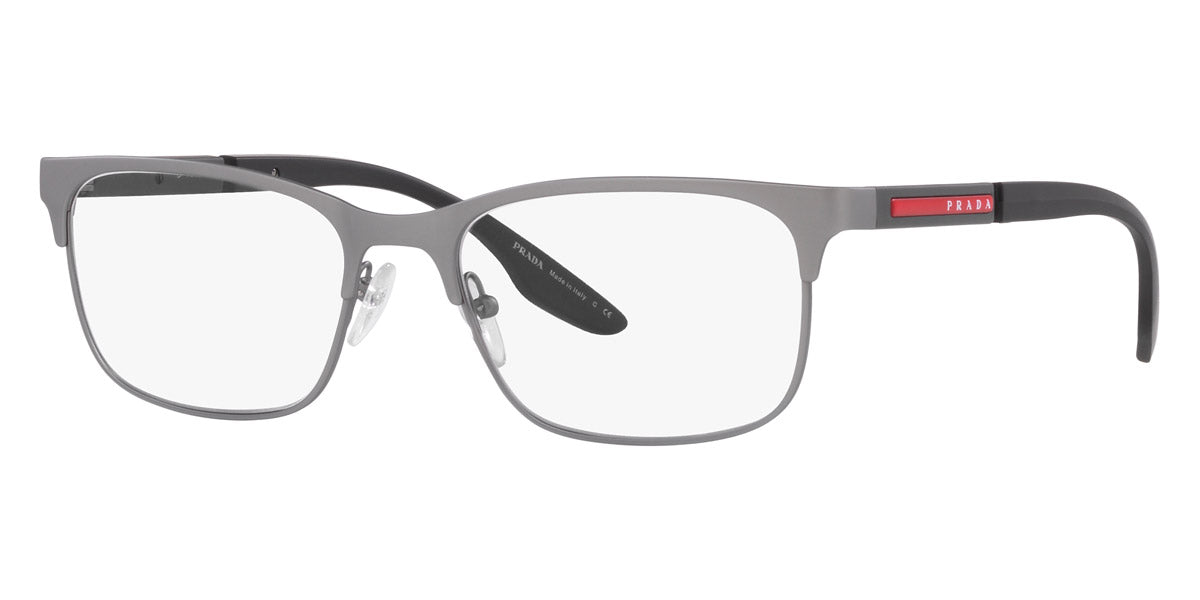 PRADA LINEA ROSSA EYEGLASSES - PS 52NV DG11O1 55 - Rubber Gunmetal