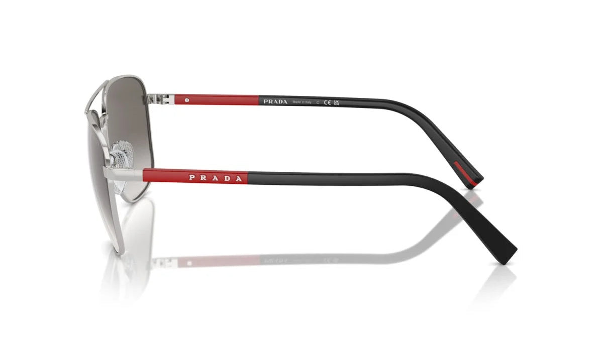 PRADA LINEA ROSSA SUNGLASSES - PS 54ZS 1BC02M 60
