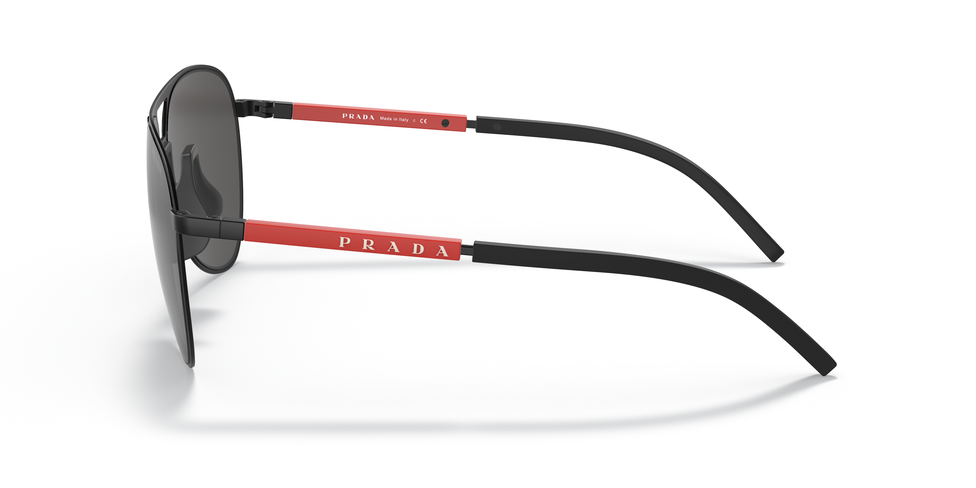 PRADA LINEA ROSSA SUNGLASSES - 51XS 1BO06L59