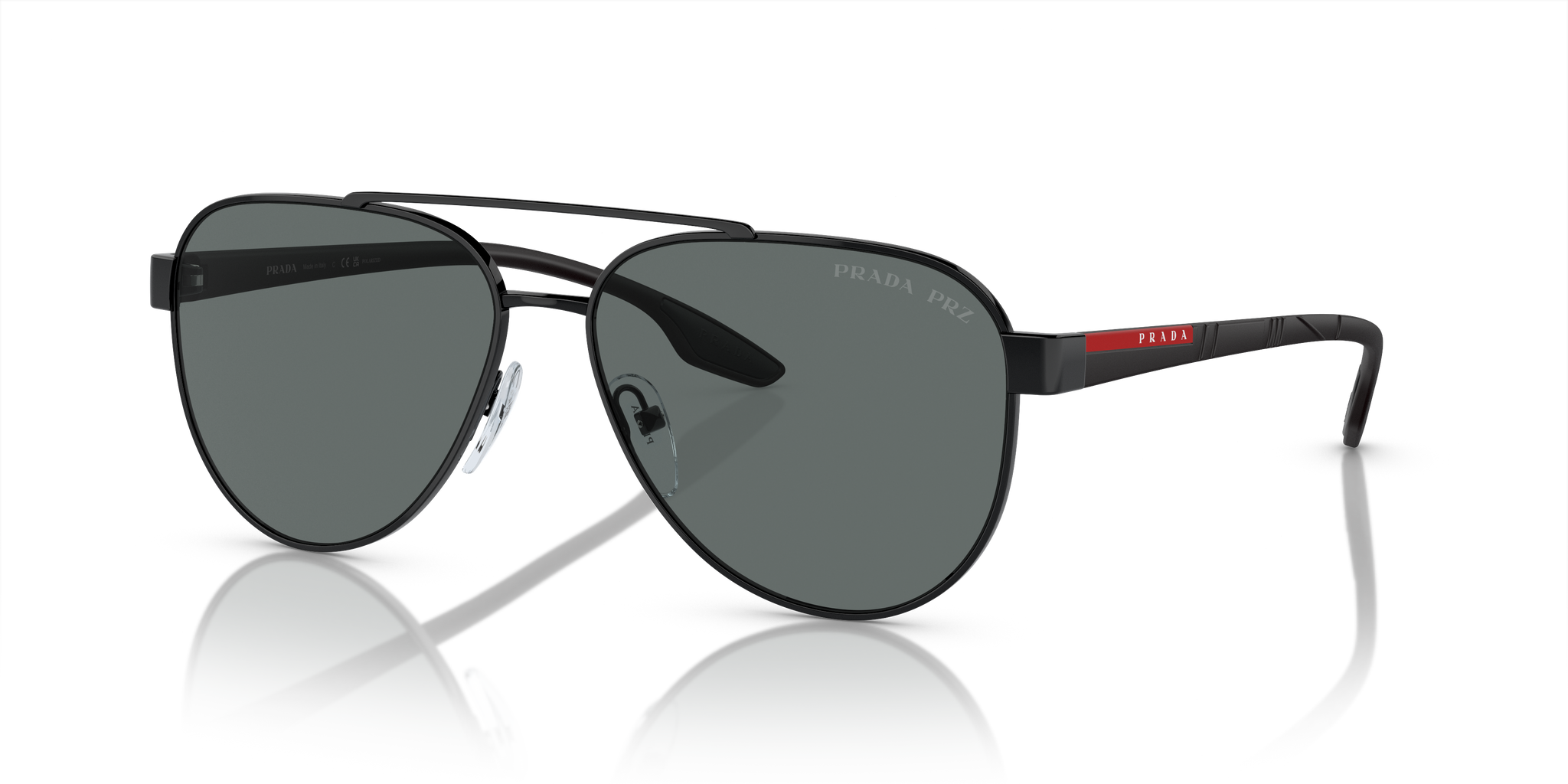 PRADA LINEA ROSSA SUNGLASSES - 54TS 1AB5Z1 58