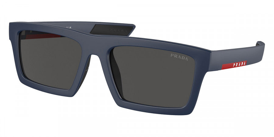 PRADA LINEA ROSSA SUNGLASSES - PS 02ZSU MAG06F 55 - Matte Blue