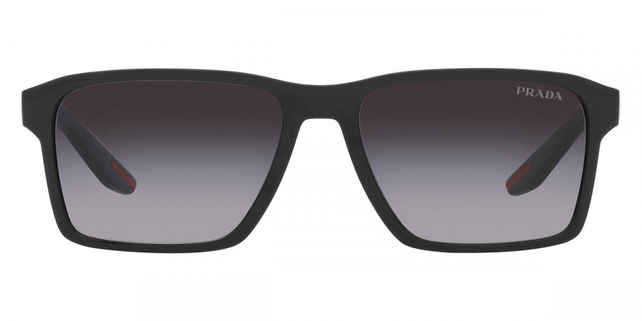 PRADA LINEA ROSSA SUNGLASSES - PS 05YS 1AB09U 58 - Black