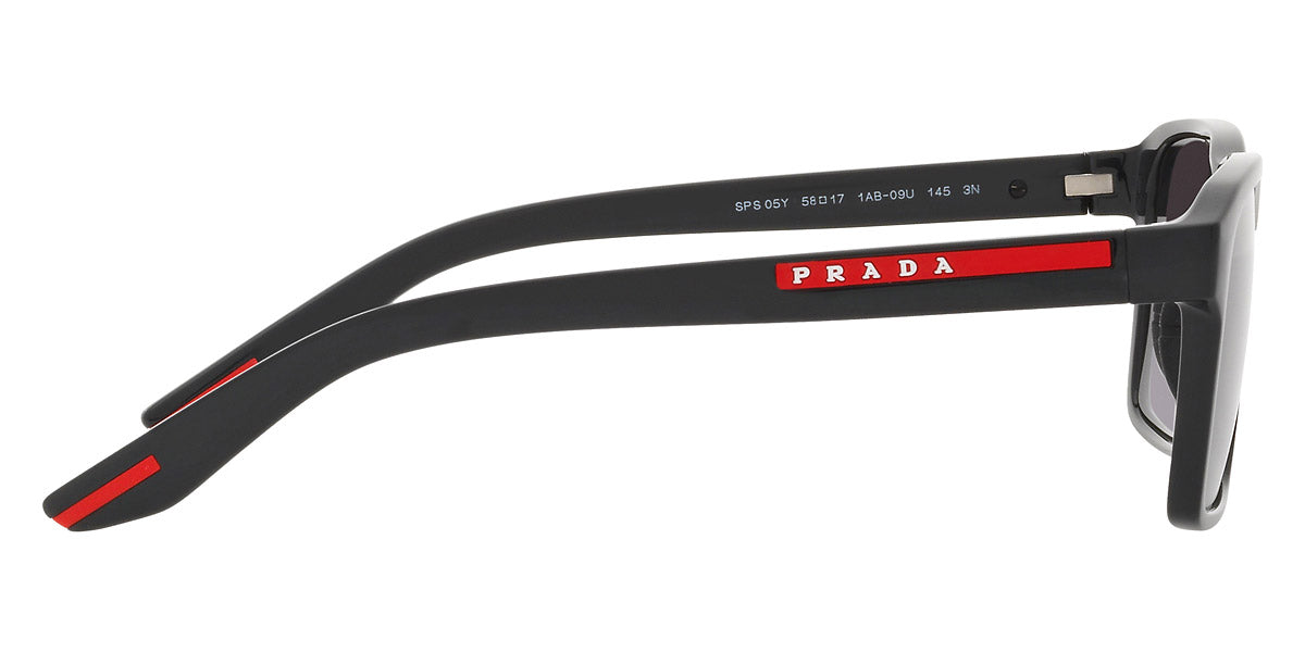 PRADA LINEA ROSSA SUNGLASSES - PS 05YS 1AB09U 58 - Black