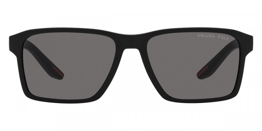 PRADA LINEA ROSSA SUNGLASSES - PS 05YSF DG002G 58 - Black Rubber