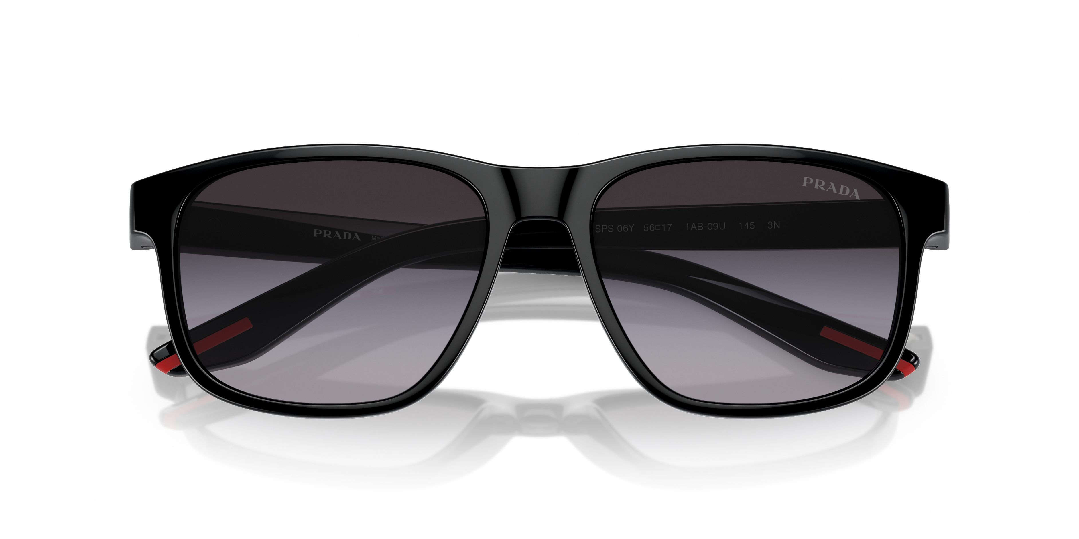 PRADA LINEA ROSSA SUNGLASSES - PS 06YS 1AB09U 56