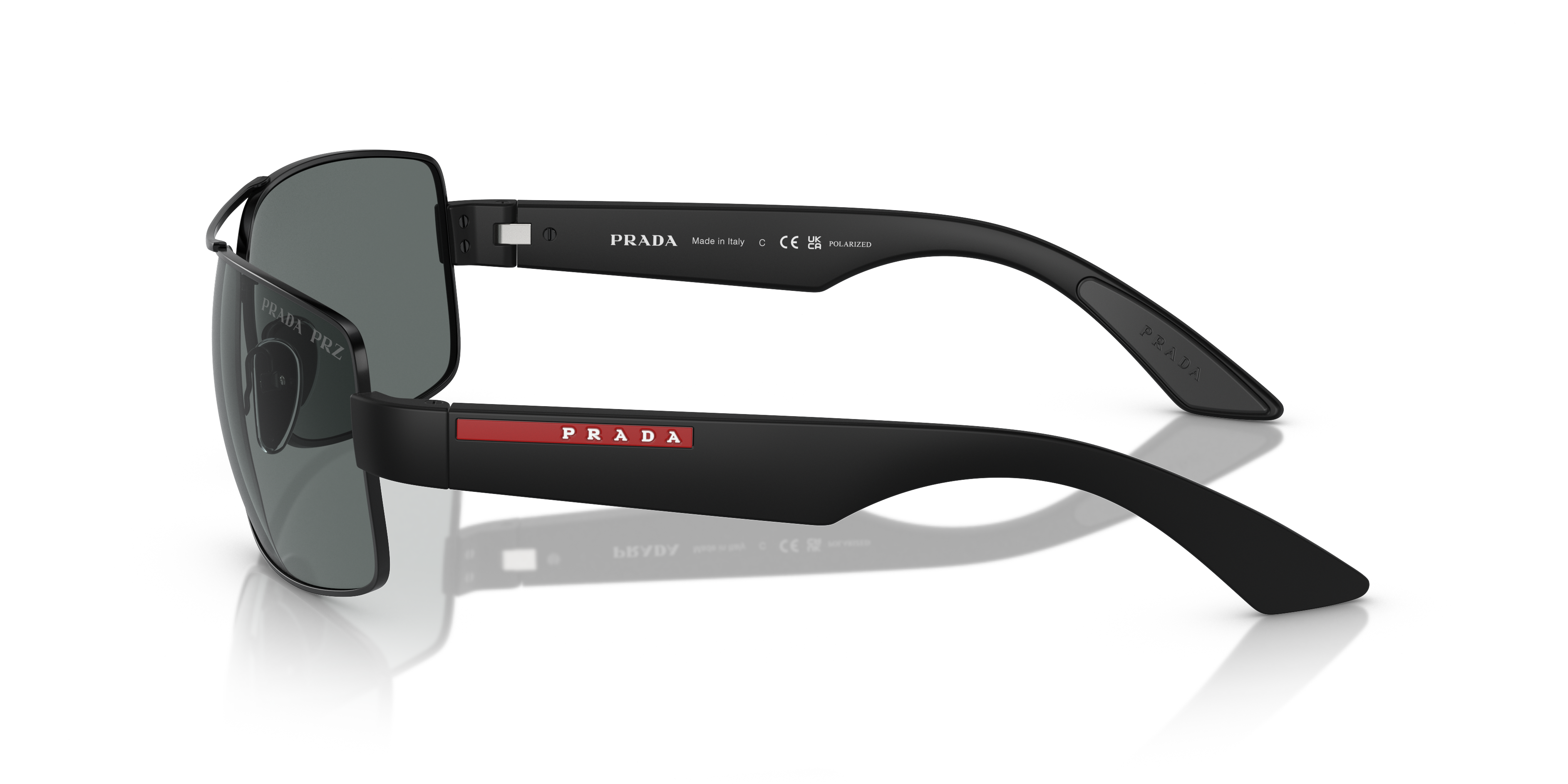 PRADA LINEA ROSSA SUNGLASSES - PS 50ZS 1AB02G 65