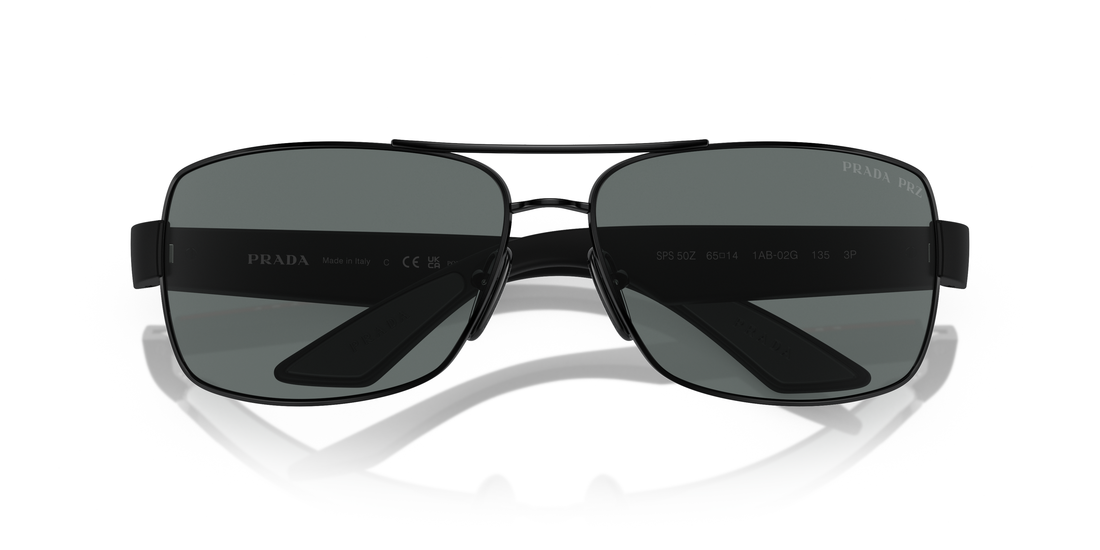 PRADA LINEA ROSSA SUNGLASSES - PS 50ZS 1AB02G 65