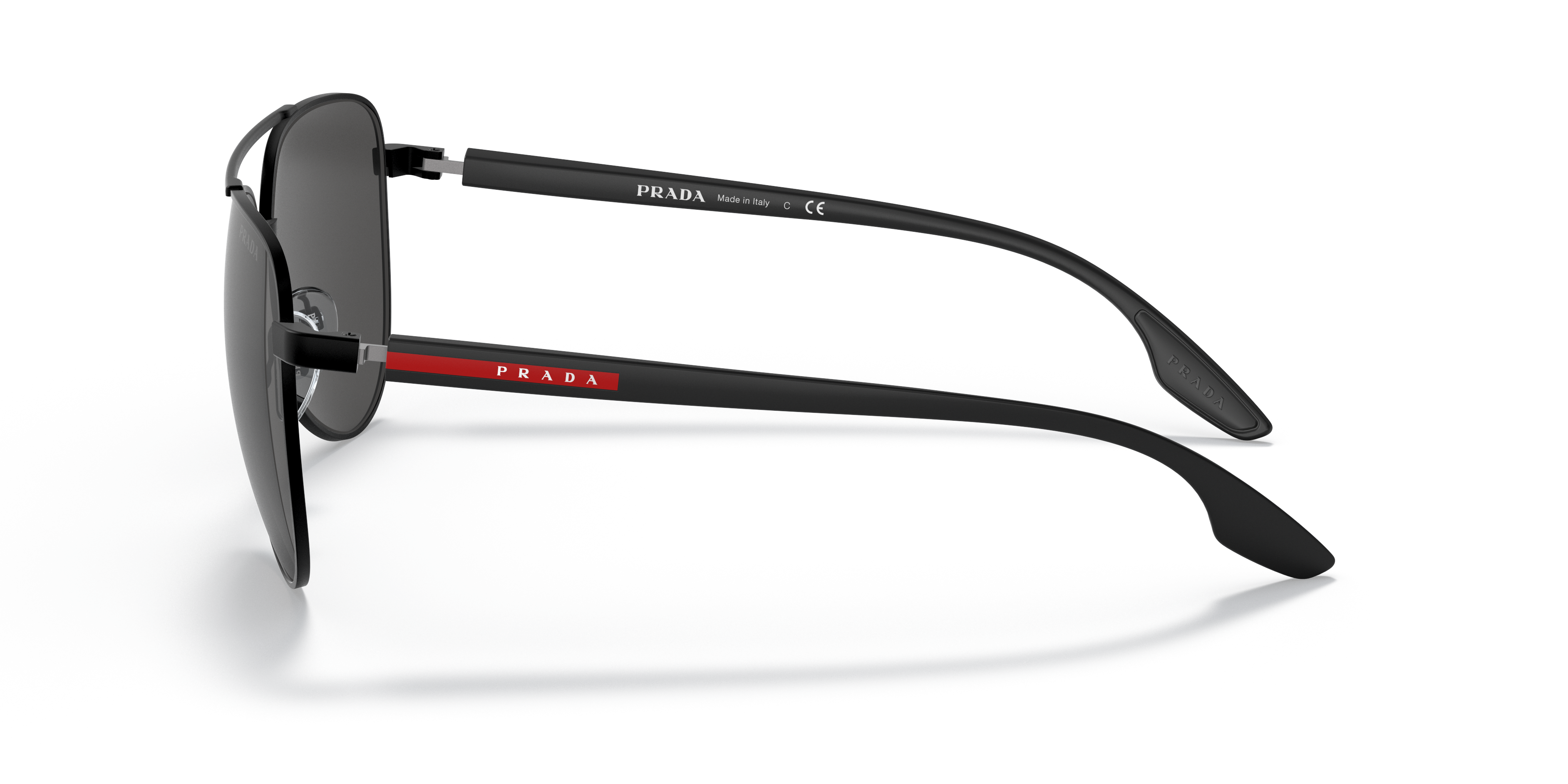 PRADA LINEA ROSSA SUNGLASSES - PS 52WS 1BO06F 61
