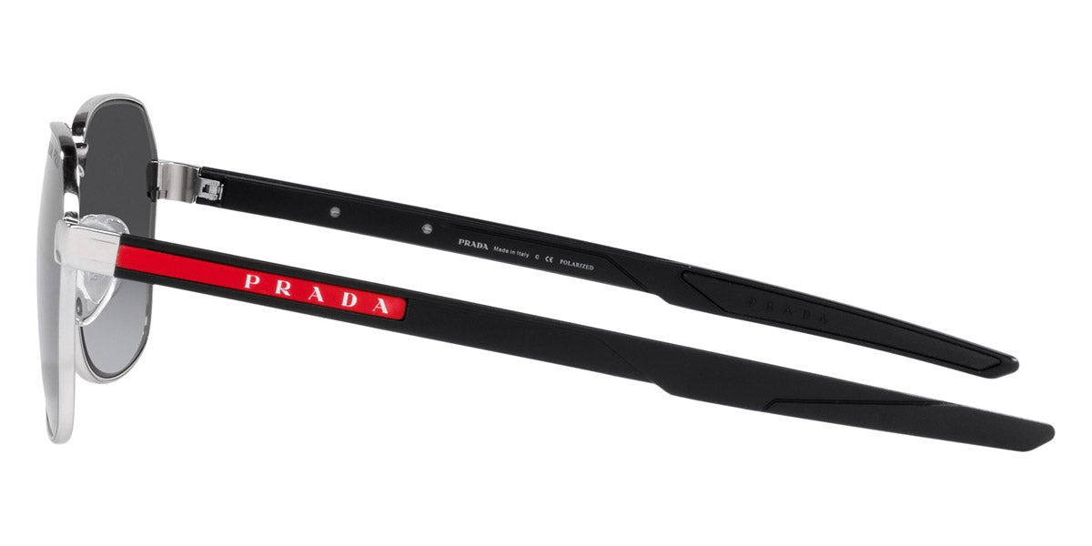 PRADA LINEA ROSSA SUNGLASSES - PS 54WS 1BC06G 57 - Silver