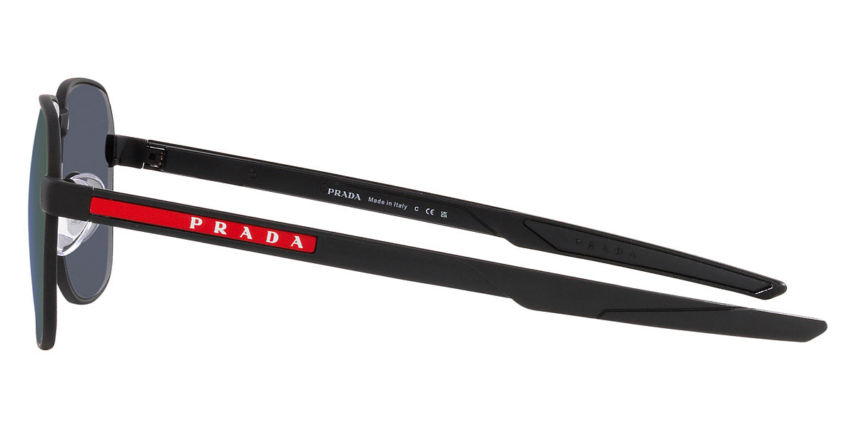 PRADA LINEA ROSSA SUNGLASSES - PS 54WS DG005U 57 - Black Rubber