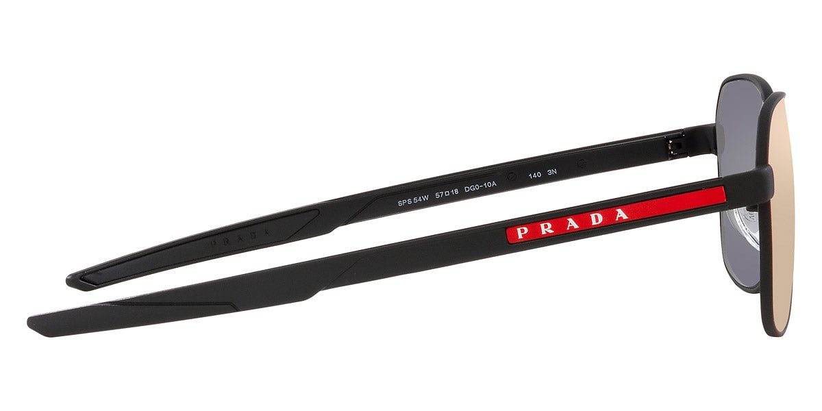 PRADA LINEA ROSSA SUNGLASSES - PS 54WS DG010A 57 - Black Rubber