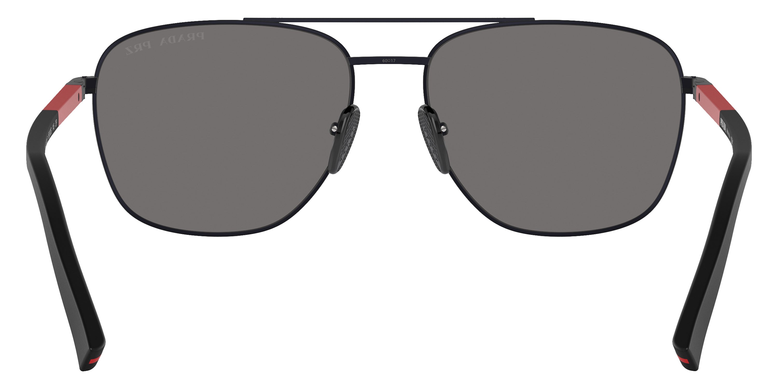 PRADA LINEA ROSSA SUNGLASSES - PS 54ZS 1BO02G 60 - Matte Black/Rubbered Black