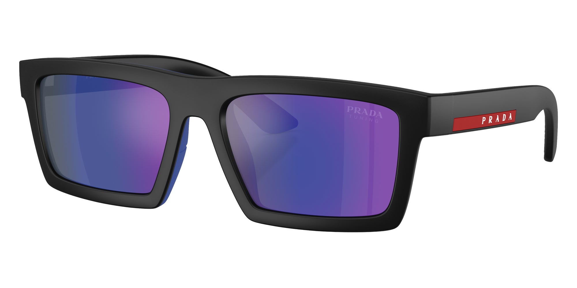 PRADA LINEA ROSSA SUNGLASSES - PS A07S 1BO05U 55 - Matte Black