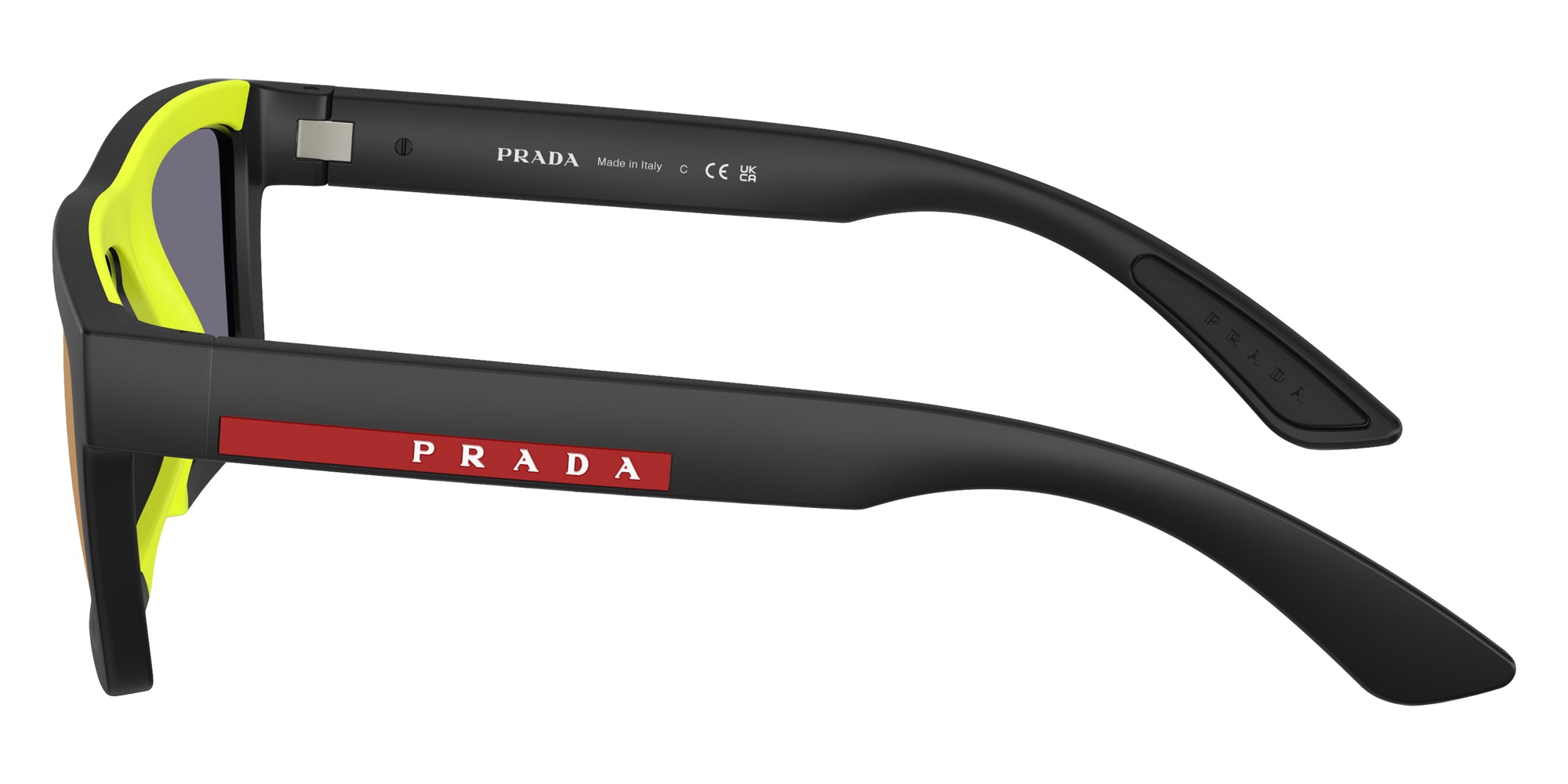 PRADA LINEA ROSSA SUNGLASSES - PS A07S 1BO10A 55 - Matte Black