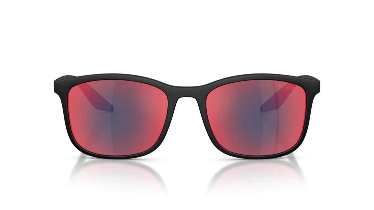 PRADA LINEA ROSSA SUNGLASSES - PS A08S 1BO08F 56