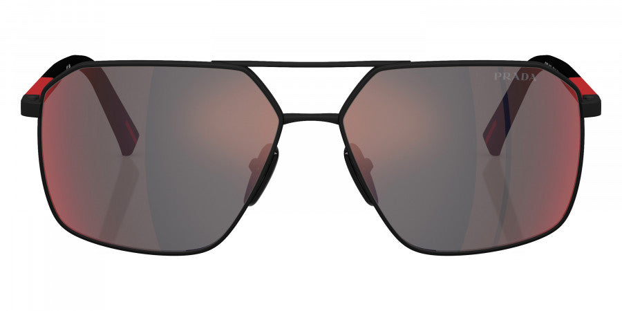 PRADA LINEA ROSSA SUNGLASSES - PS A50S DG008F 60 - Black Rubber