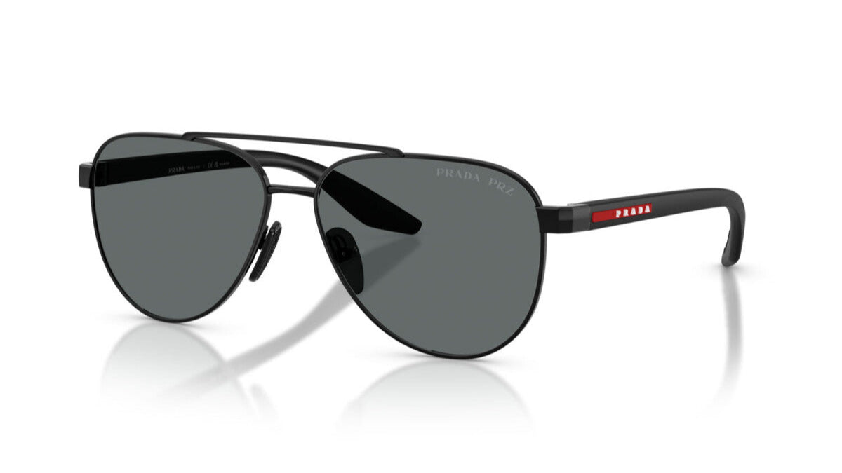 PRADA LINEA ROSSA SUNGLASSES - PS A52S 1AB5Z1 58