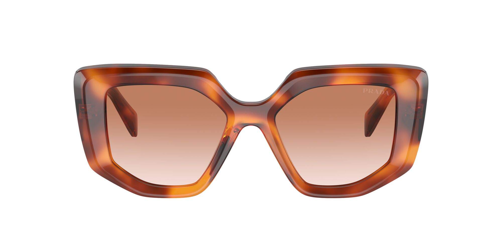 PRADA SUNGLASSES - PR 14ZS 18R70E 50 - Cognac Tortoise