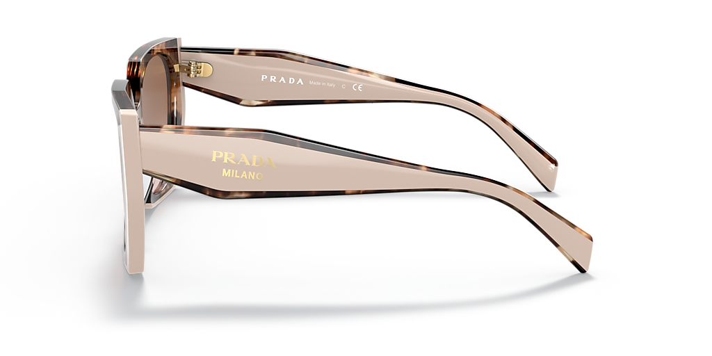 PRADA SUNGLASSES - PR 15WS 01R0A6 54 Tortoise Caramel/Powder
