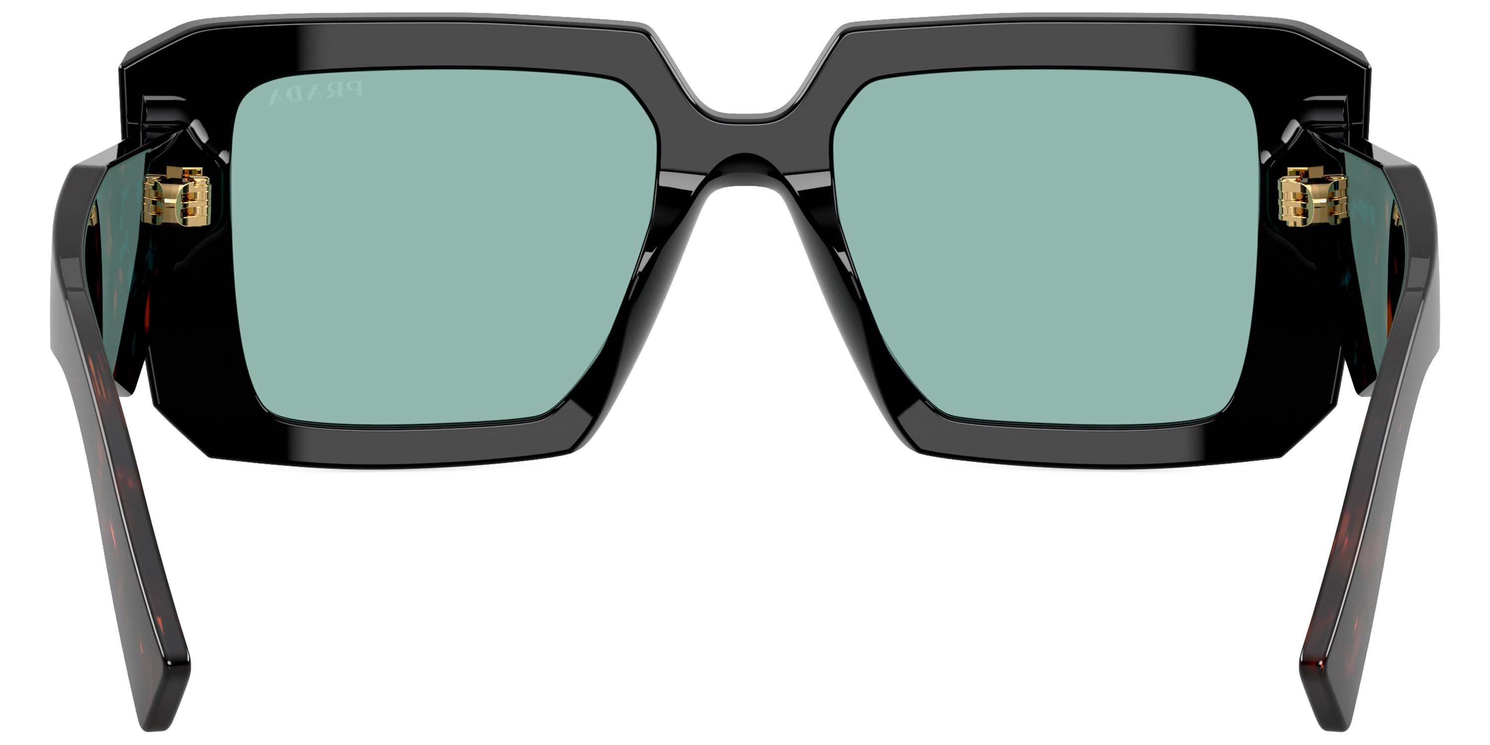 PRADA SUNGLASSES - PR 23YS 26B40K 51 - Black/Root Tortoise/Teal Tortoise