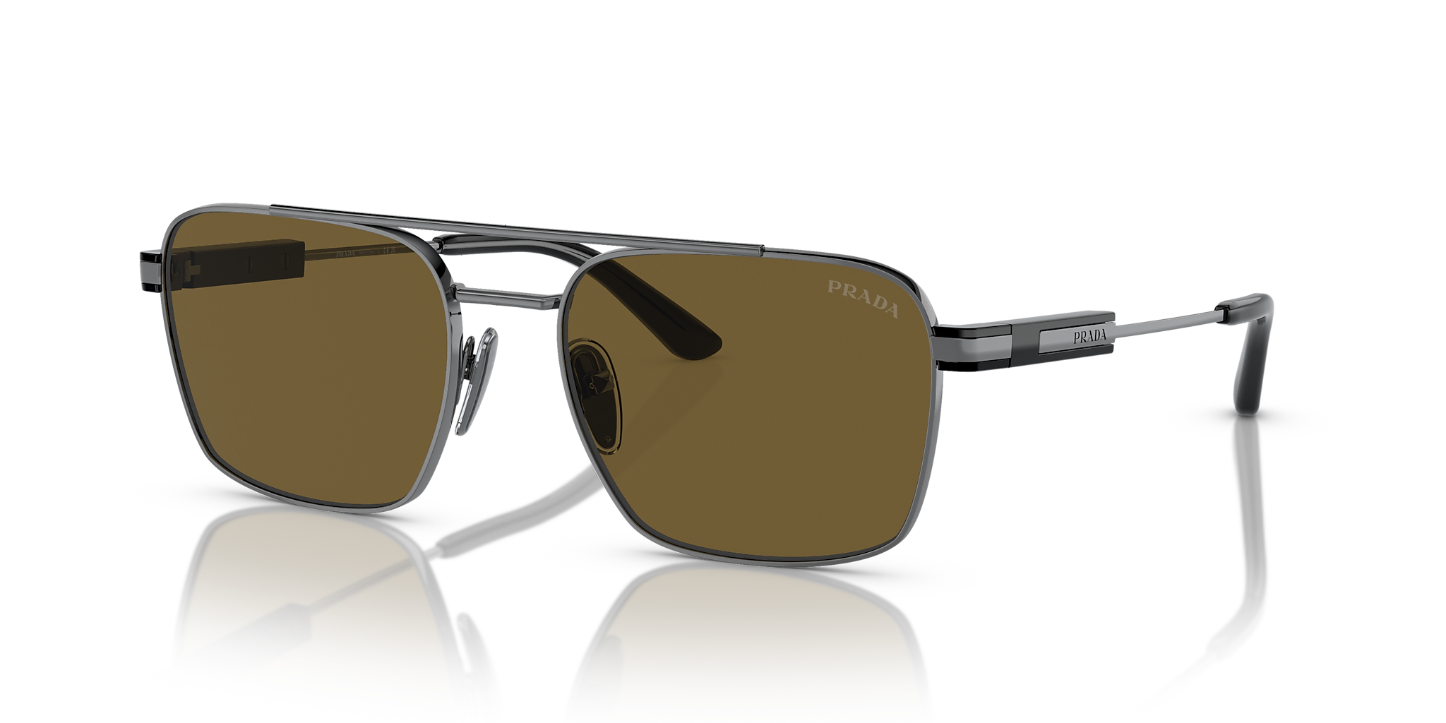 PRADA SUNGLASSES - PR 67ZS 5AV01T 56 - Gunmetal