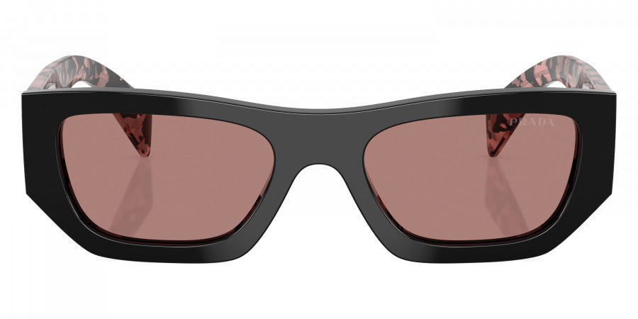 PRADA SUNGLASSES - PR A01S 13P60B 53 - Black/Pink Tortoise