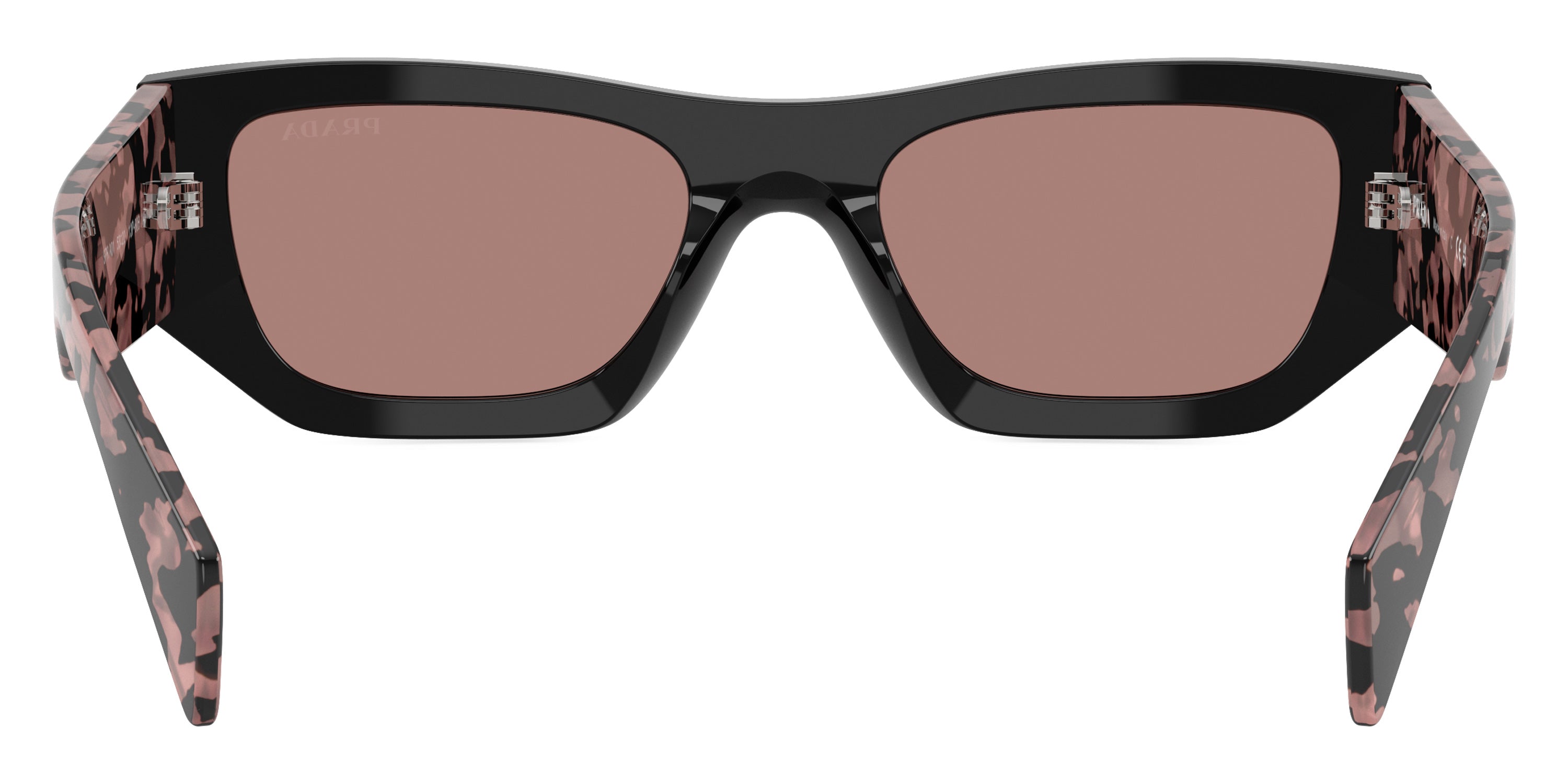 PRADA SUNGLASSES - PR A01S 13P60B 53 - Black/Pink Tortoise