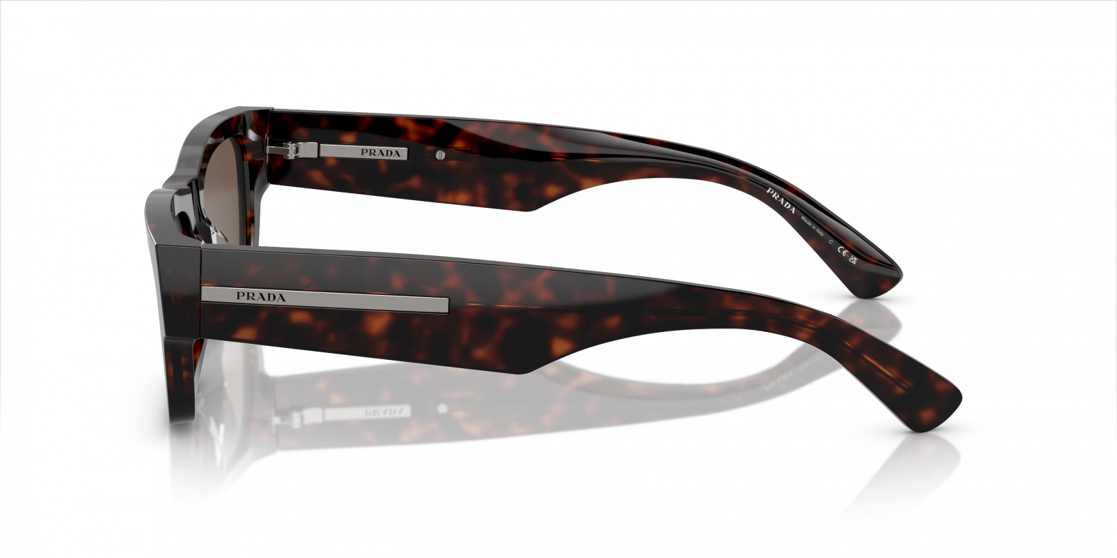 PRADA SUNGLASSES - PR A03S 17N08T 56 - Havana