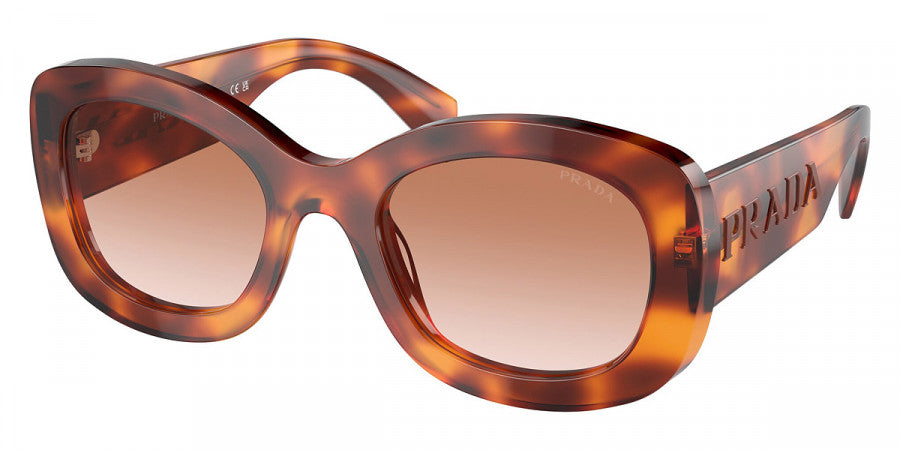 PRADA SUNGLASSES - PR A13S 18R70E 54 - Cognac Tortoise