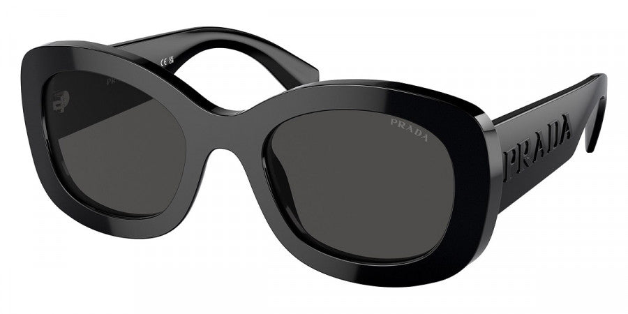 PRADA ブラック サングラス PRADA SUNGLASSES - PR A13S 1AB5S0 54 - Black