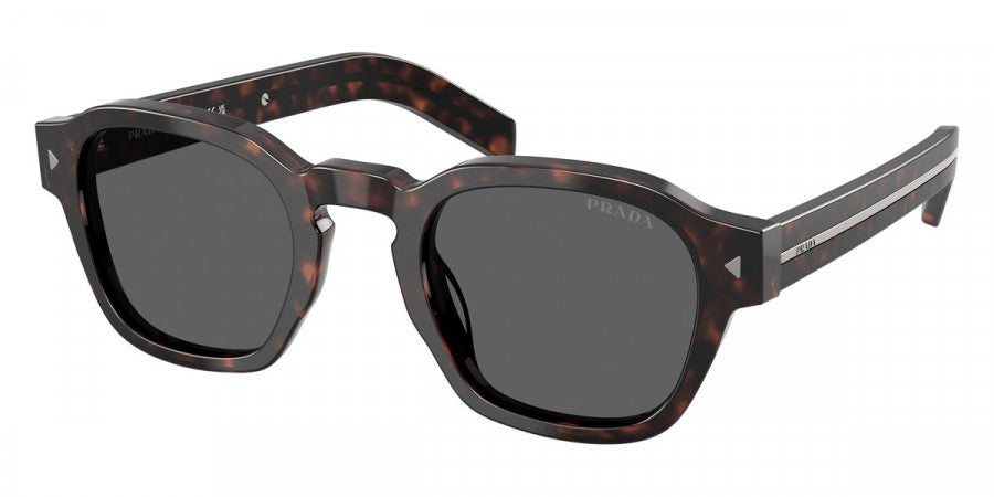 PRADA SUNGLASSES - PR A16S 17N731 49 - Tartaruga Radica