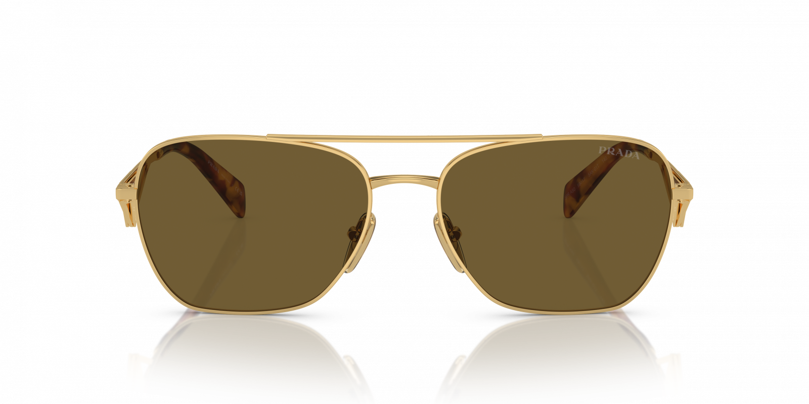 PRADA SUNGLASSES - PR A50S 5AK01T 59 - Gold