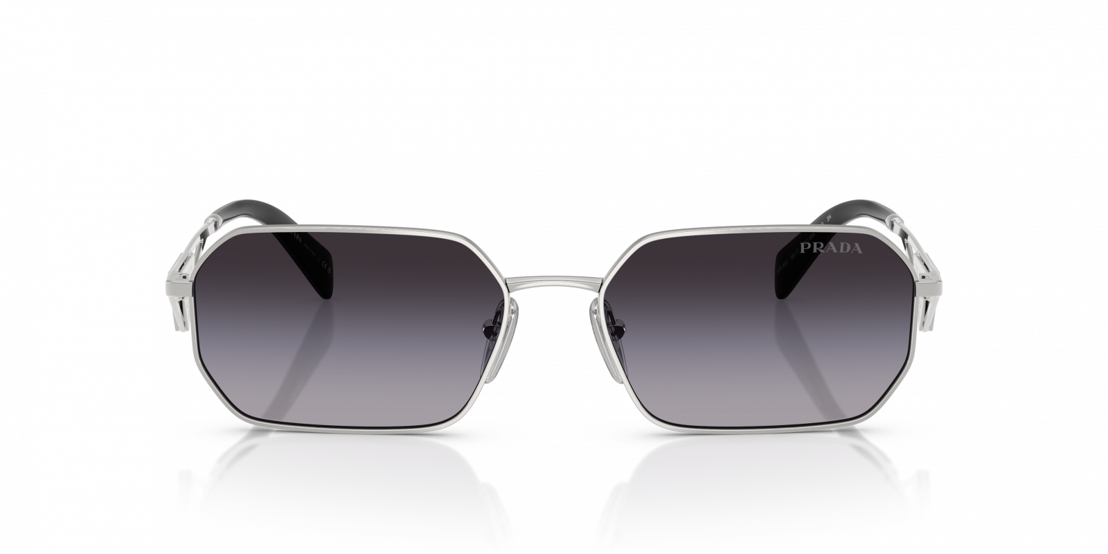PRADA SUNGLASSES - PR A51S 1BC90A 58 - SILVER