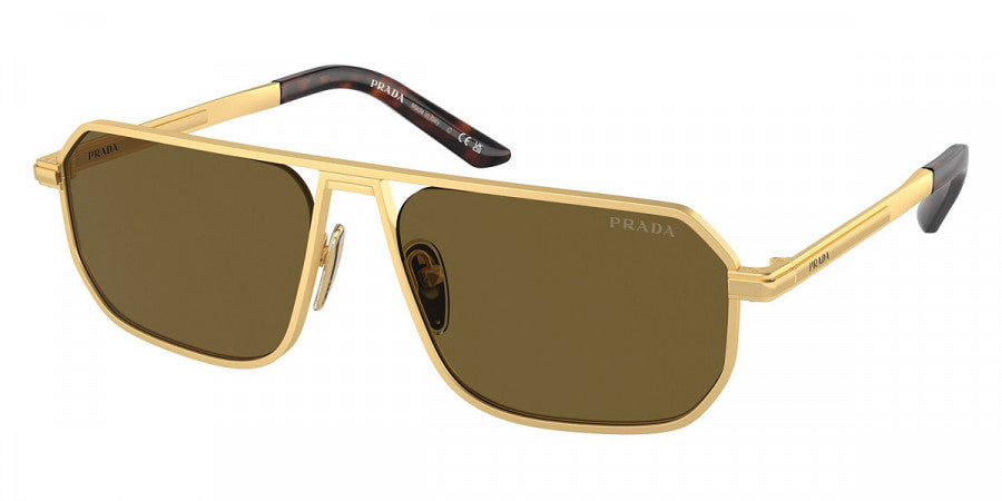 PRADA SUNGLASSES - PR A53S 1BK01T 59 - Matte Gold