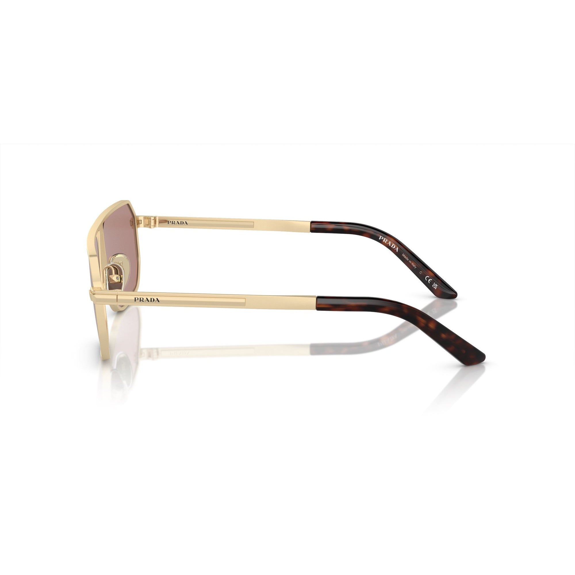 PRADA SUNGLASSES - PR A53S VAF10D 59 - Matte Pale Gold