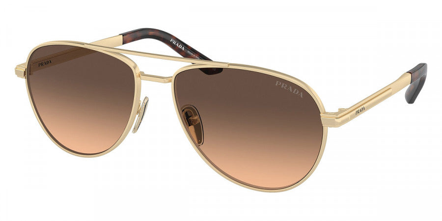 PRADA SUNGLASSES - PR A54S VAF50C 60 - Matte Pale Gold