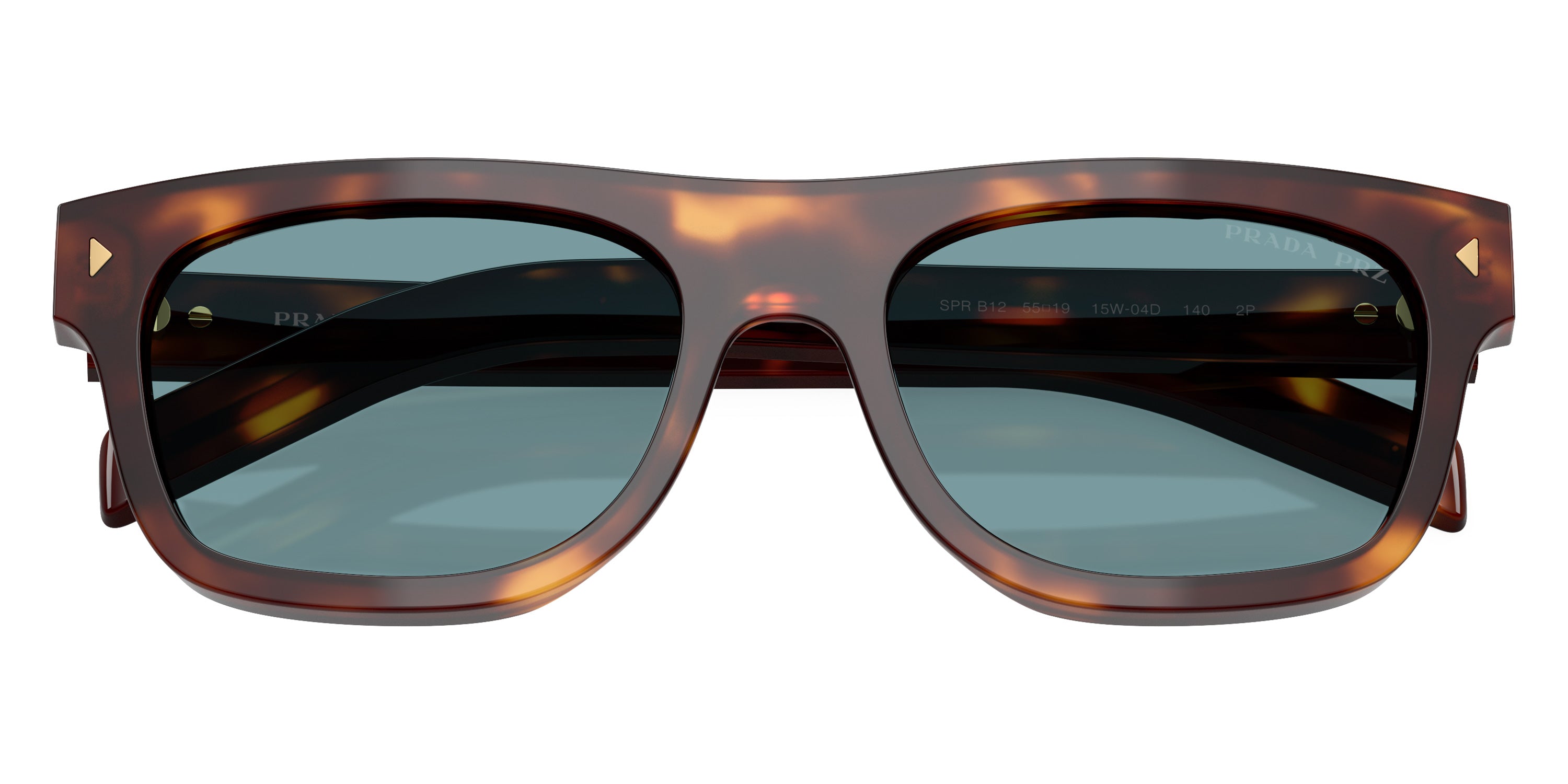 PRADA SUNGLASSES - PR B12S 15W04D 55 - Classic Tortoise
