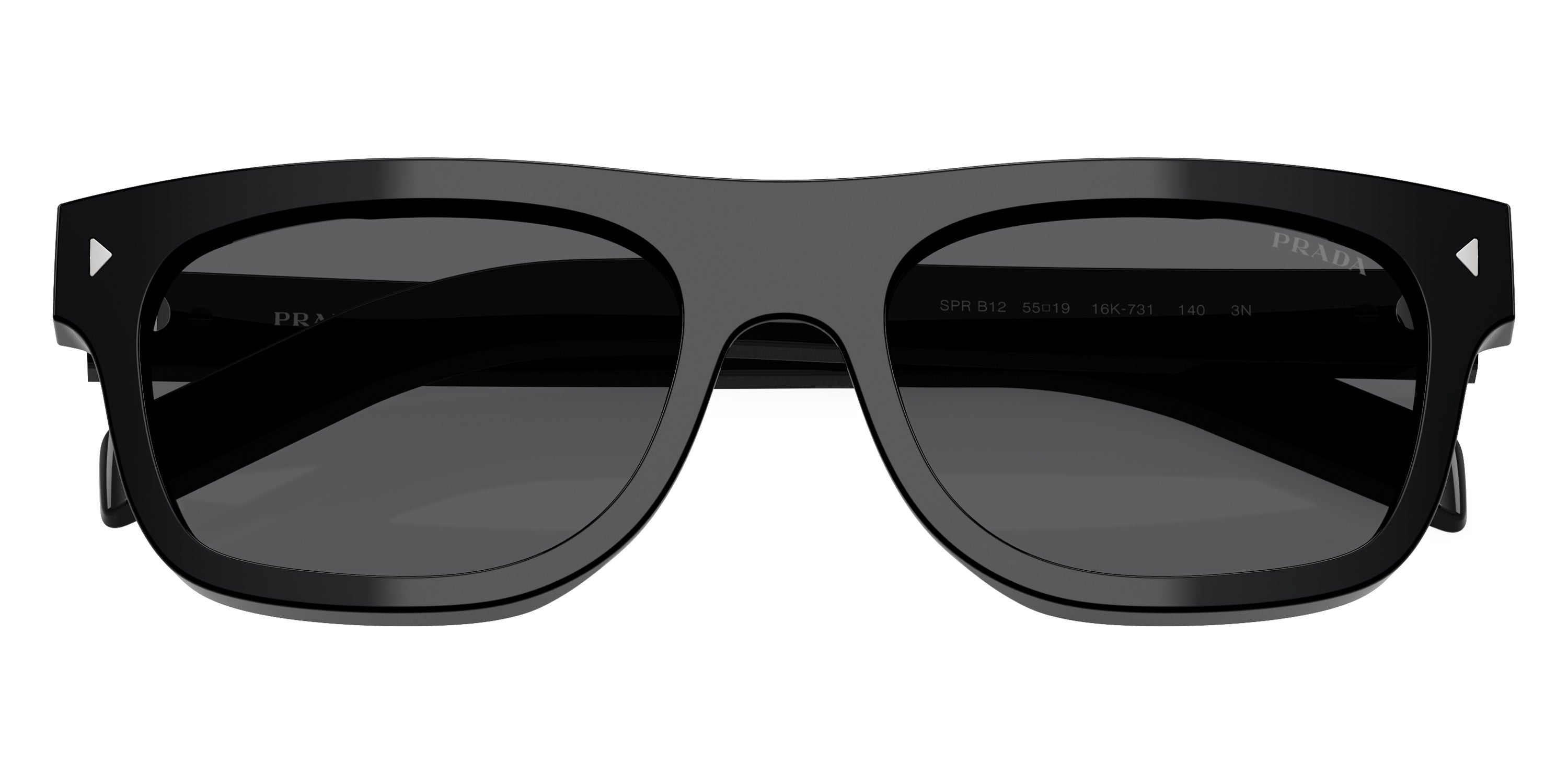 PRADA SUNGLASSES - PR B12S 16K731 55 - Black