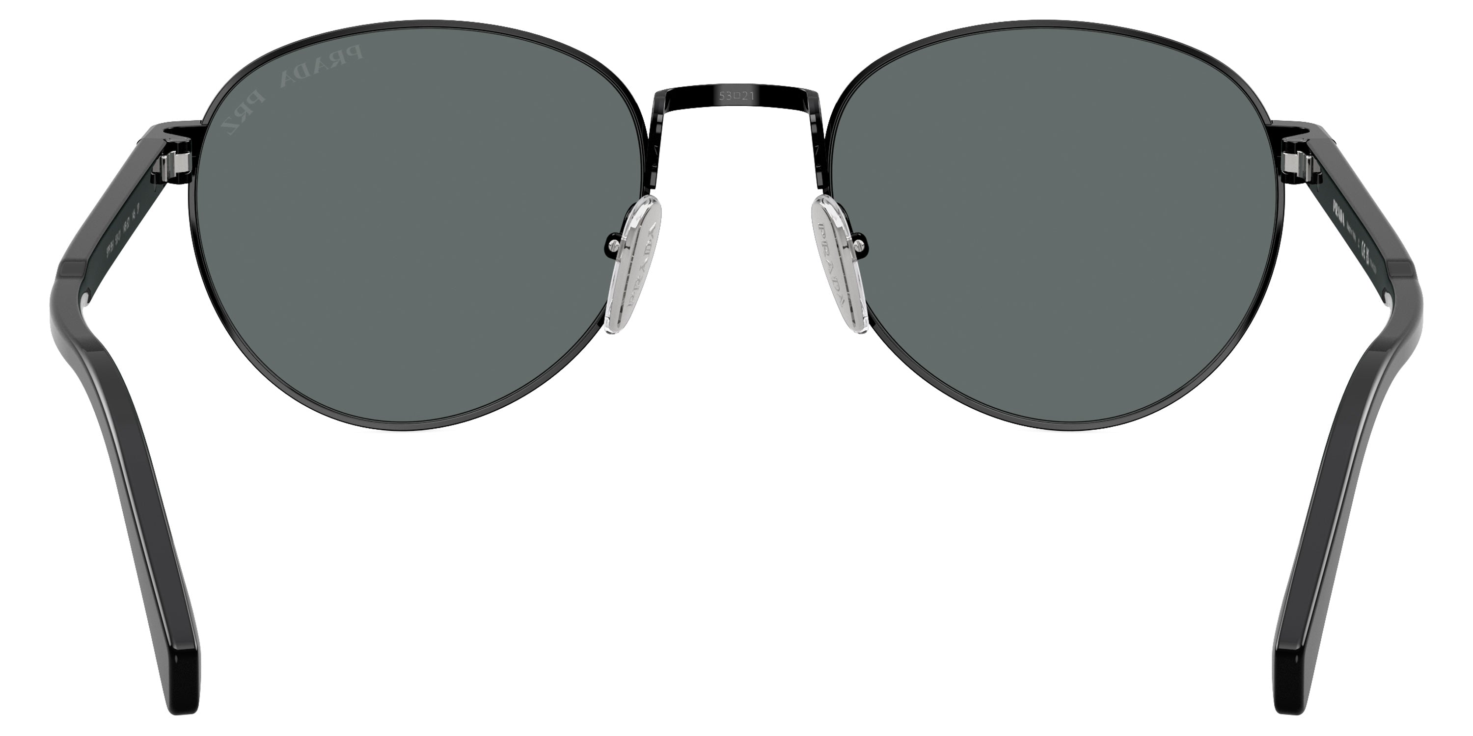 PRADA SUNGLASSES - PR B51S 1AB5Z1 53 - Shiny Black