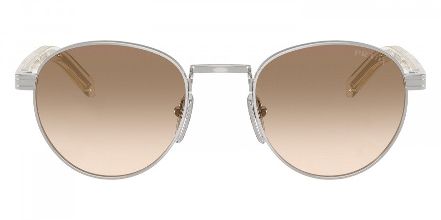 PRADA SUNGLASSES - PR B52S 1BC80K 49 - Silver/Transparent Champagne