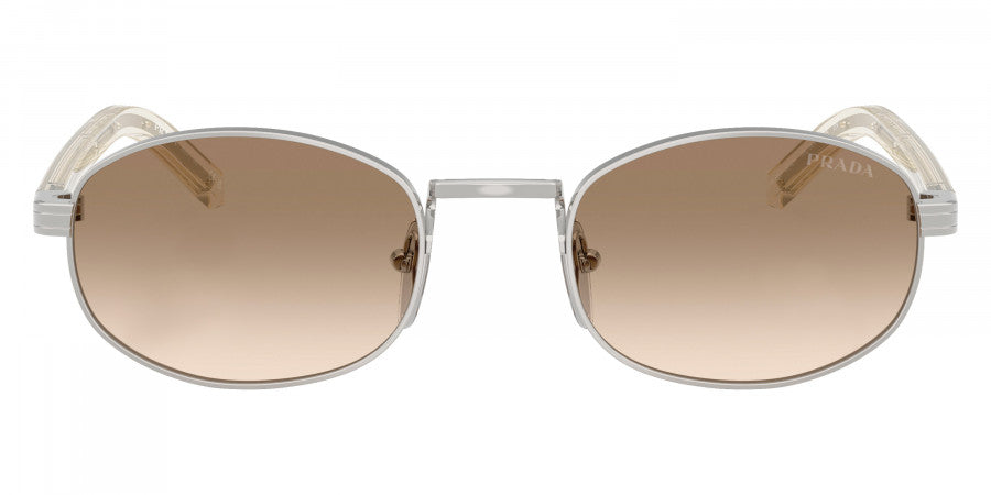 PRADA SUNGLASSES - PR B53S 1BC80K 49 - Silver/Transparent Champagne