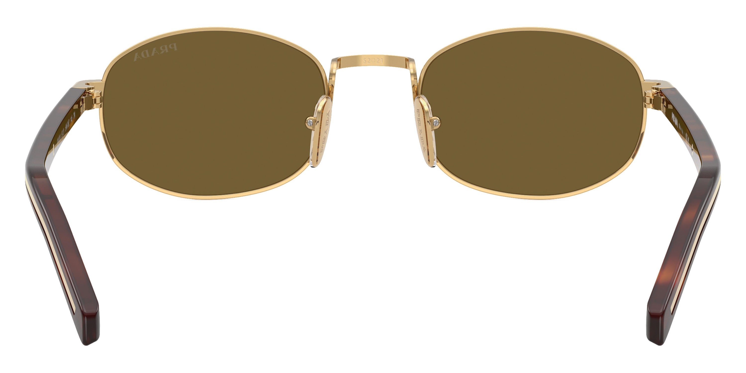 PRADA SUNGLASSES - PR B53S 5AK09Z 49 - Gold/Classic Tortoise