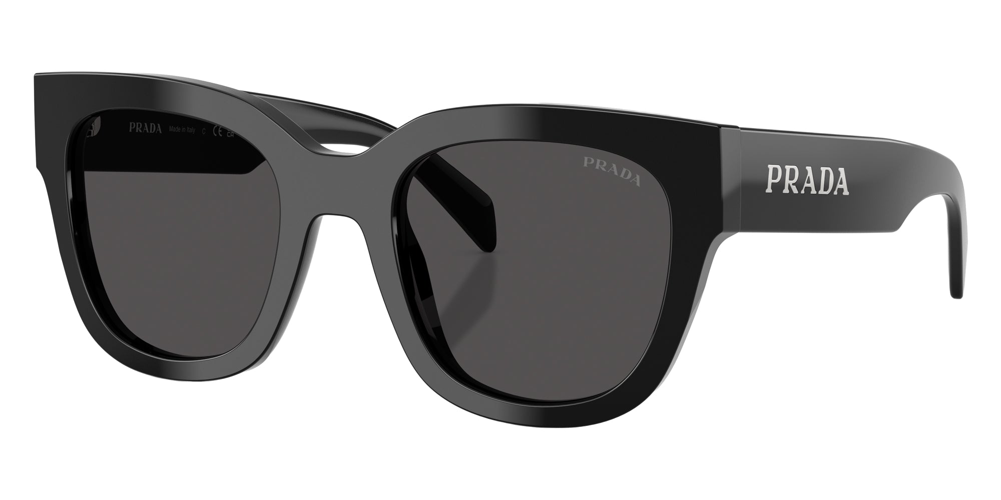 PRADA SUNGLASSES - PR C04S 16K08Z 52 - Black