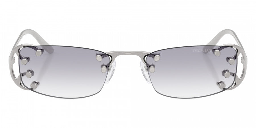PRADA SUNGLASSES - PR C57S 28H40V 52 - Argento Nouveau